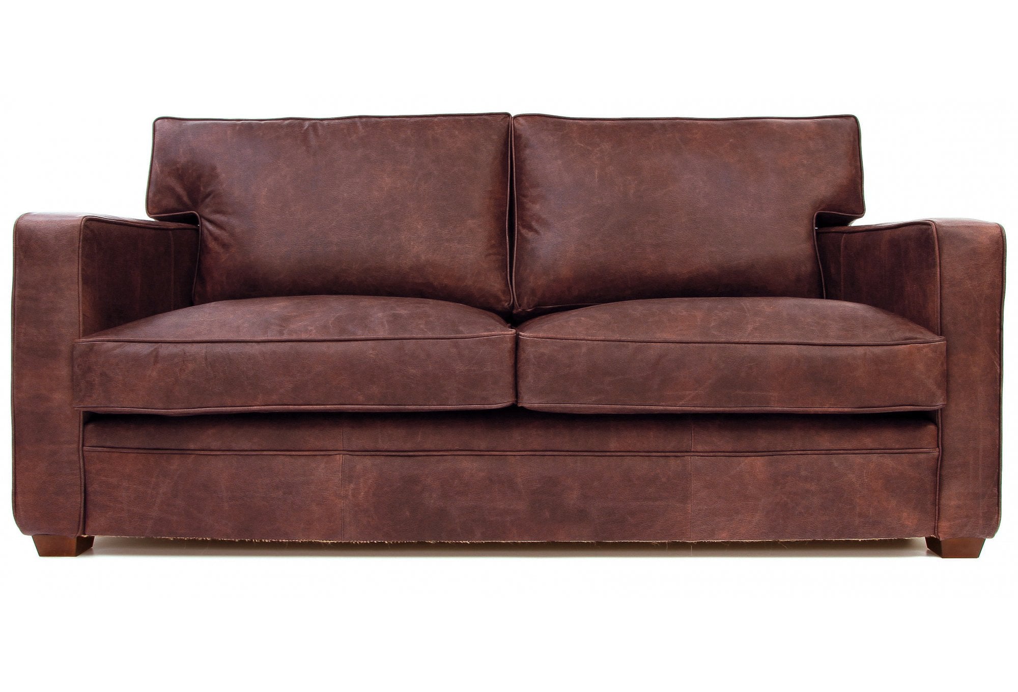 Old Boot Sofas Whitechapel Sofa Hobnail Leather Conker
