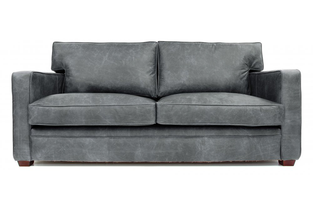 Old Boot Sofas Whitechapel Sofa Vintage Leather Grey
