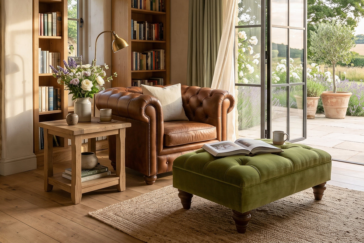 Historian Leather Armchair